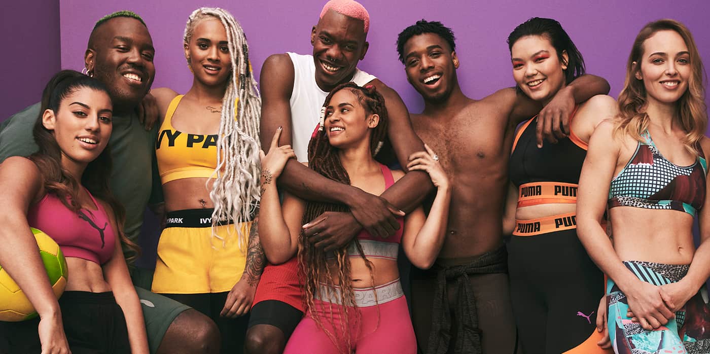 ASOS clothing group photo