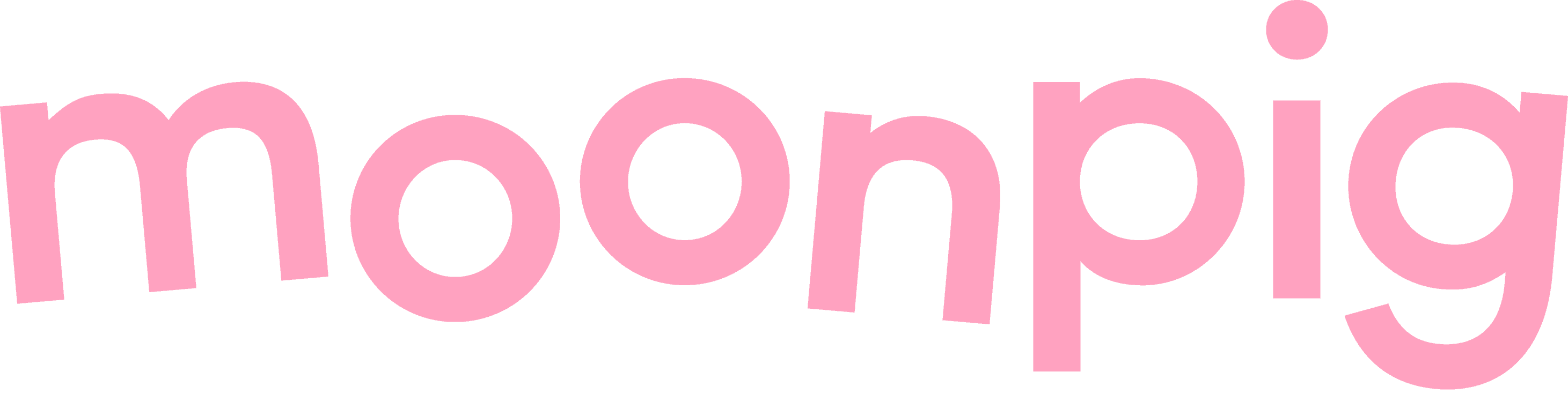 Moonpig logotype Moonpink RGB