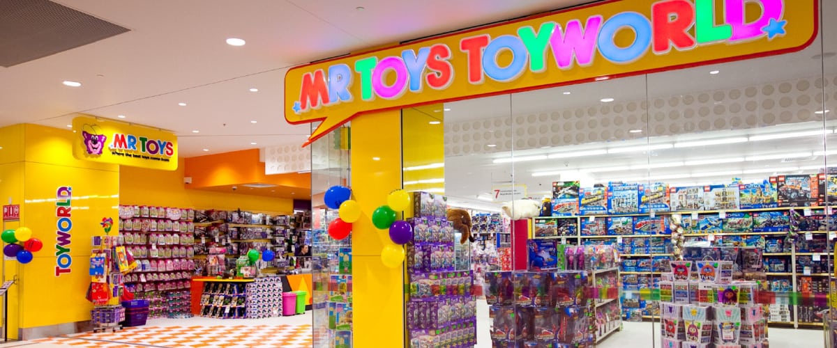 Mr Toys complete shop front