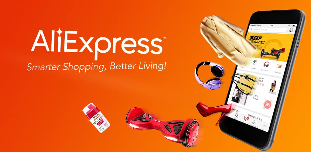 AliExpress Shopping App Banner