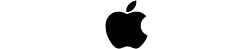 Apple logo black