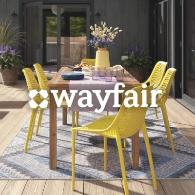 Wayfair furniture table and chair