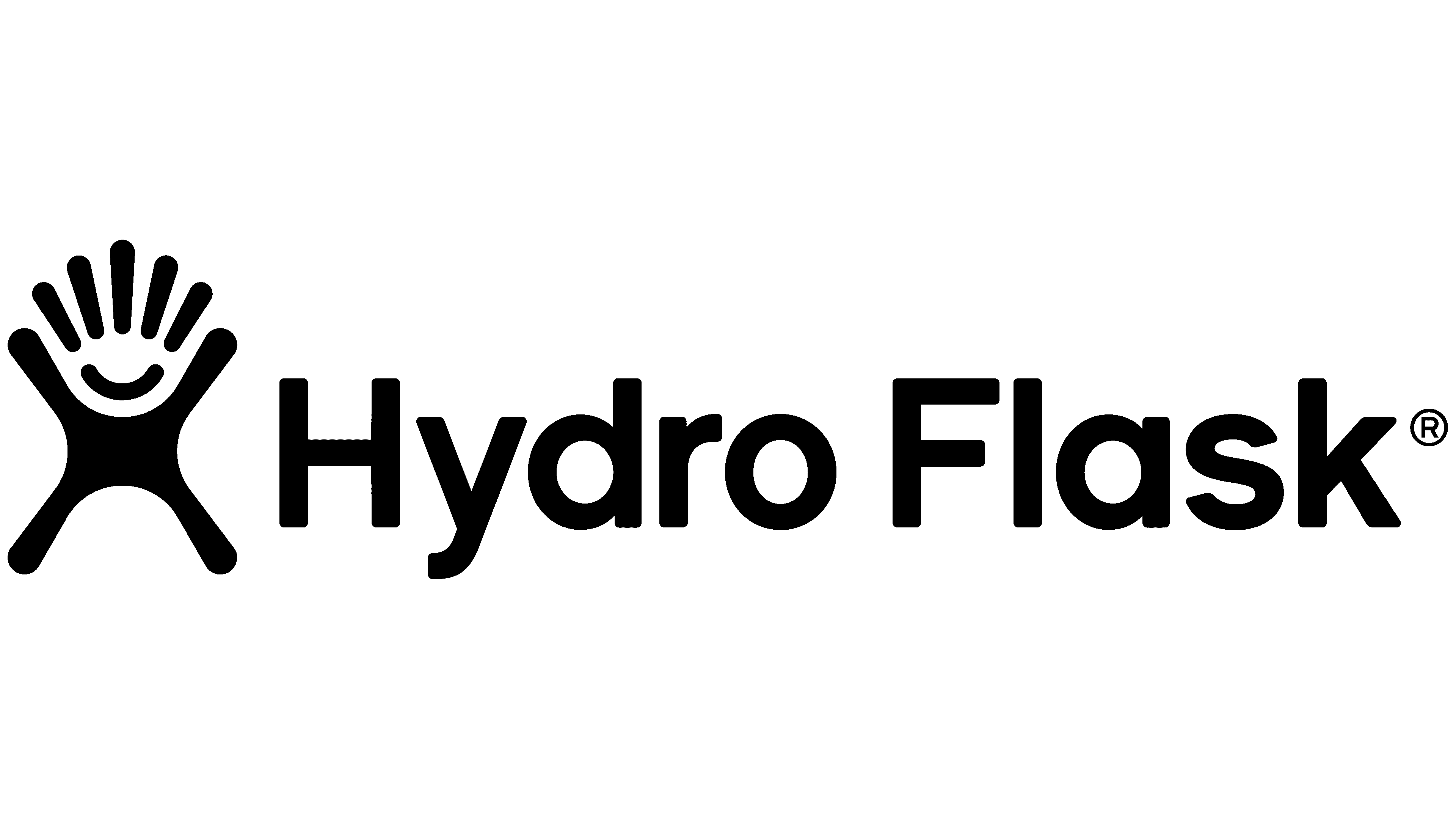 Hydro Flask Logo Black