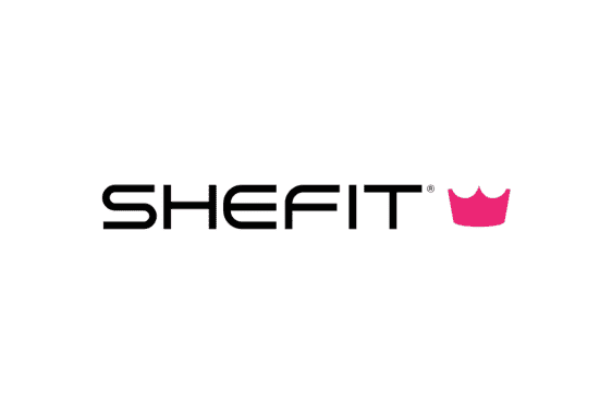 shefit logo black and pink